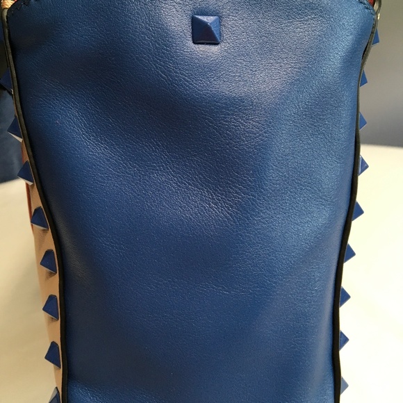 Valentino Mini Colorblock Leather Tote - Picture 7 of 11